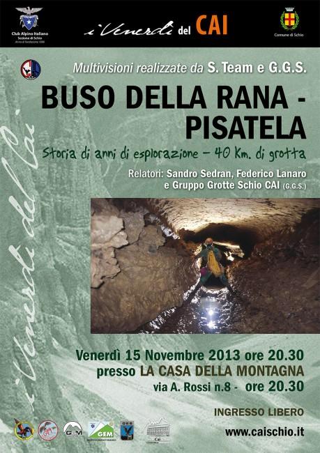 Buso della rana speleologia