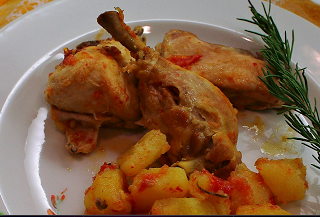 Il pollo alla contadina: uno di quei piatti che il giorno dopo è più buono!