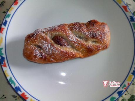 strudel con nutella