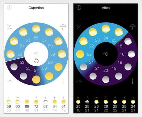 vader screenshot Vader, lorologio meteo per il vostro iPhone