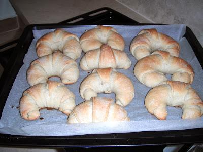 Cornetti dolci sfogliati come al bar!