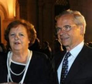 Anna Maria Cancellieri e il marito Sebastiano Peluso