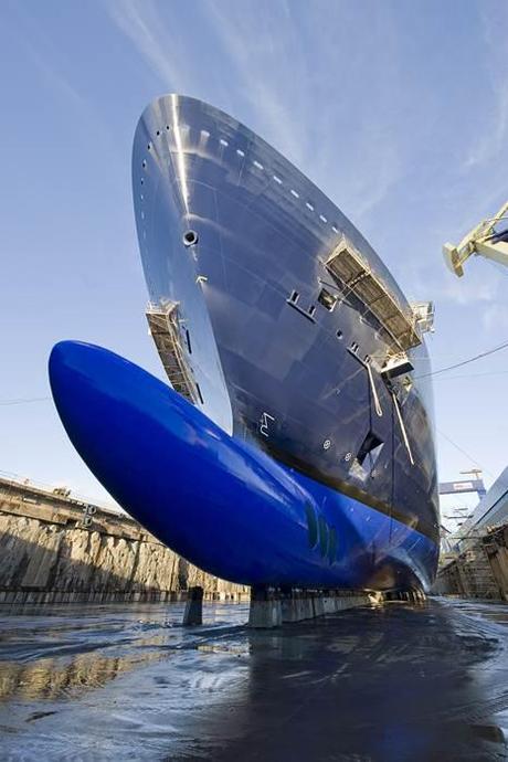 TUI Cruises e i cantieri STX Finland celebrano il varo tecnico della Mein Schiff 3