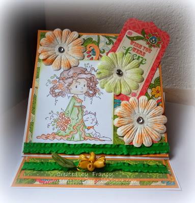 STAMPS & FUN = CREATIVITY CHALLENGE DT - EASEL CARD