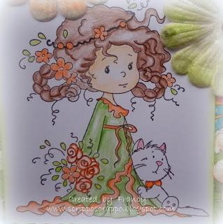 STAMPS & FUN = CREATIVITY CHALLENGE DT - EASEL CARD