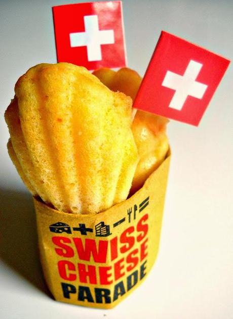 Madeleines salate allo Sbrinz: street food per la Swiss Cheese Parade