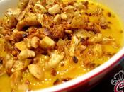 Vellutata zucca castagne croccante nocciole alla paprika