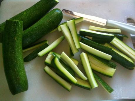 STICK DI ZUCCHINE CROCCANTI AL PARMIGIANO