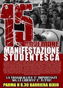 ></div>>Parma – #15N: Manifestazione studentesca