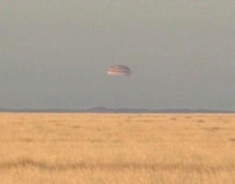 landing_Soyuz Luca Parmitano