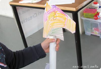 Riciclare i rotoli di carta - laboratorio al MonzaEcoFest