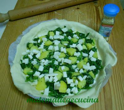 Torta con Broccoli e Patate