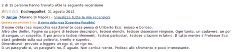 Umberto Eco ci deride dalla sua poltrona, sappiatelo.