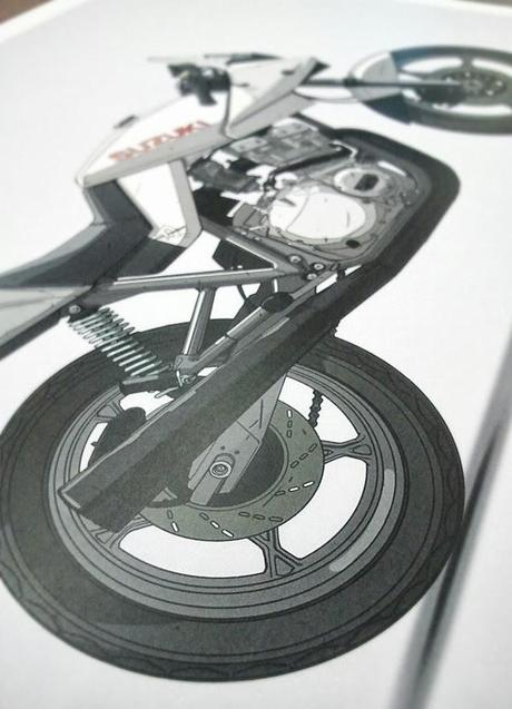 Motorcycle Art - Ian Galvin