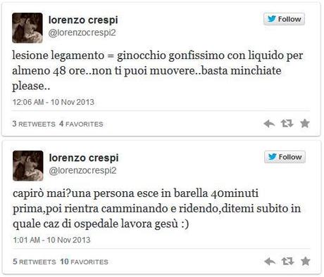 Ballando con le stelle: Lorenzo Crespi su Twitter contro Milly Carlucci “Sei Lady Flop”