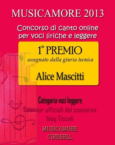 Concorso Musicamore: premio della giuria