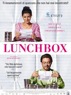 Lunchbox - trailer italiano, locandina  (dal 28 novembre)‏