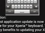 Sony aggiorna tastiera qwerty Xperia