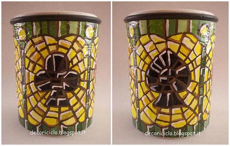 Collage 3 barattolo plastica trasparente