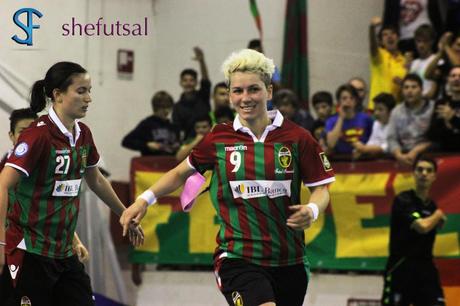 Ternana-Lazio, gol di Nekinha, Ternana Futsal Femminile