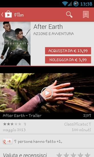 Arriva la sezione Film sul Play Store