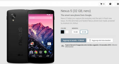 nexus 5 - nero- androidking