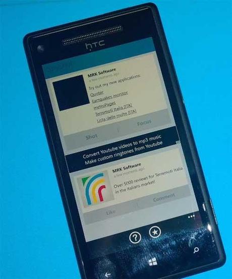foto Scattare foto di nascosto su Windows Phone con SpyShot