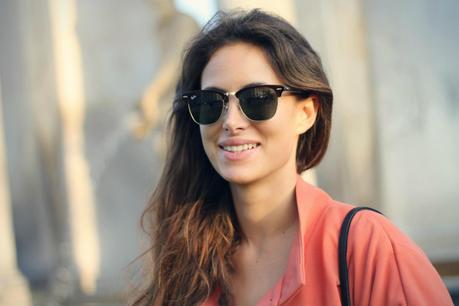 OVERSIZE COAT BY ZALANDO outfit 2  zara zalando winter wedge vic matié studded bag shoes Ray Ban oversized coat outfit moda lovehandmade love italy fashion blog fall clubmaster barbara valentina grimaldi 2013 