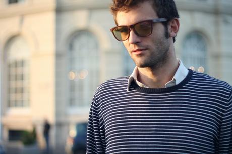 OVERSIZE COAT BY ZALANDO outfit 2  zara zalando winter wedge vic matié studded bag shoes Ray Ban oversized coat outfit moda lovehandmade love italy fashion blog fall clubmaster barbara valentina grimaldi 2013 