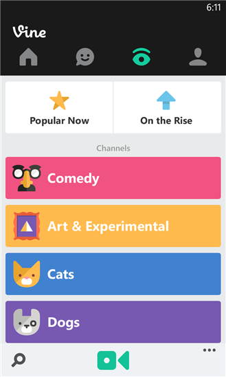  Vine arriva finalmente su WP8   link download