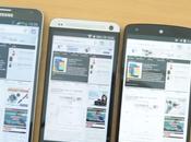 Nexus Samsung Galaxy Note display confronto