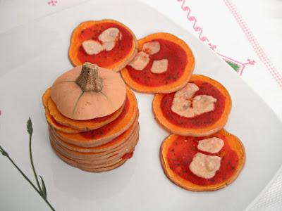 Torretta o pizzette di zucca