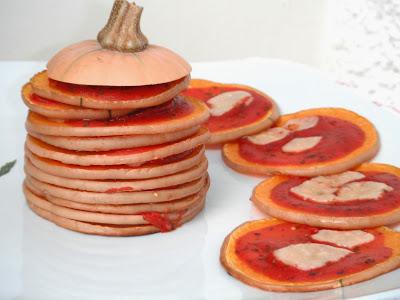 Torretta o pizzette di zucca