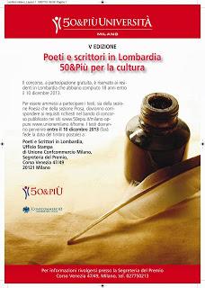 Bando di concorso - Poeti e scrittori in Lombardia