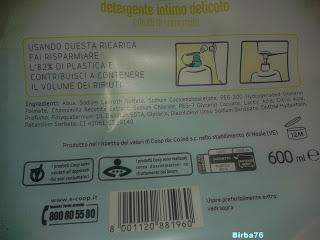 REVIEW DETERGENTE INTIMO DELICATO COOP