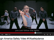 Virgin America Safety VIDEO #VXsafetydance