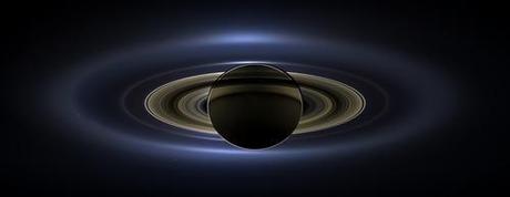 NASA Cassini Wave At Saturn