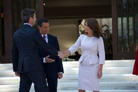 Frederik e Mary di Danimarca in Messico: l'incontro con Enrique Peña Nieto e Angélica Rivera