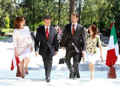 Frederik e Mary di Danimarca in Messico: l'incontro con Enrique Peña Nieto e Angélica Rivera