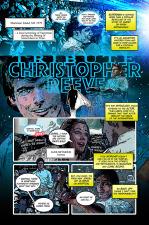Bluewater lancia albo su Christopher Reeve e George Reeves Michael Frizell M. Antonio Gerardo George Reeves Christopher Reeve Chris Mason Bluewater Productions 