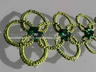 Bracciale Romantico verde