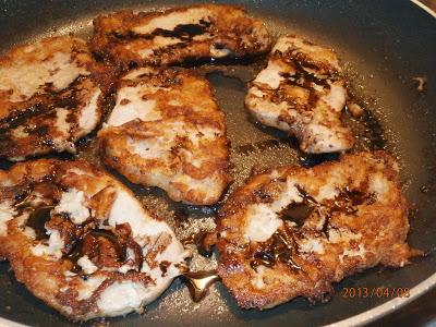 Scaloppine di lonza all'aceto balsamico