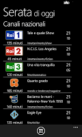 SuperGuida TV! La migliore guida TV di sempre disponibile sullo store di Windows Phone grazie ad IdeaSolution