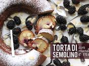 Torta semolino mandorle more