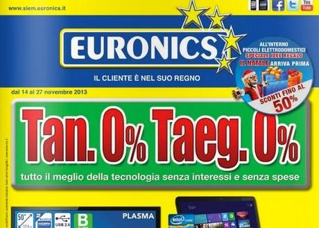 Euronics3 Sfoglia il nuovo volantino Euronics del gruppo SIEM valido da domani 14 Novembre 2013