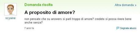 screenshot yahoo answers