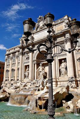 Roma e la Fontana di Trevi.