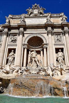 Roma e la Fontana di Trevi.