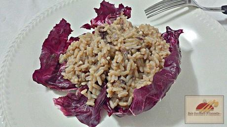 Risotto al radicchio e parmigiano riso al radicchio KCC