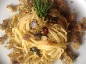 Spaghetti mediterranei alici pinoli